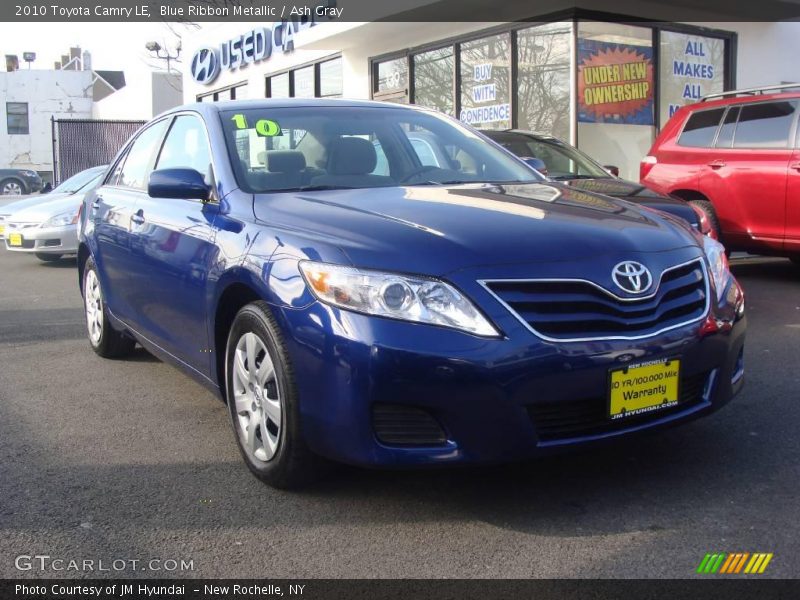 Blue Ribbon Metallic / Ash Gray 2010 Toyota Camry LE