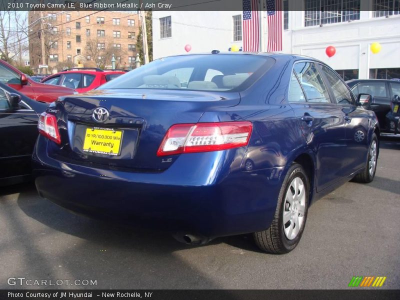 Blue Ribbon Metallic / Ash Gray 2010 Toyota Camry LE