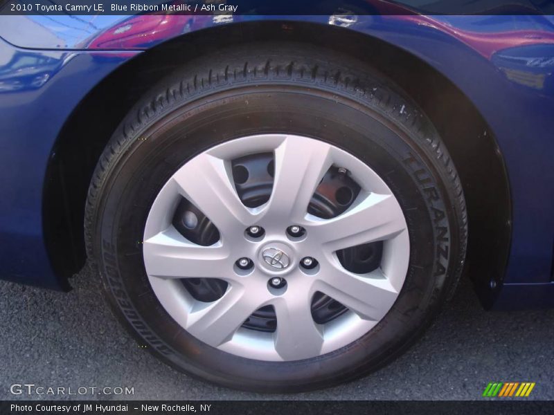 Blue Ribbon Metallic / Ash Gray 2010 Toyota Camry LE
