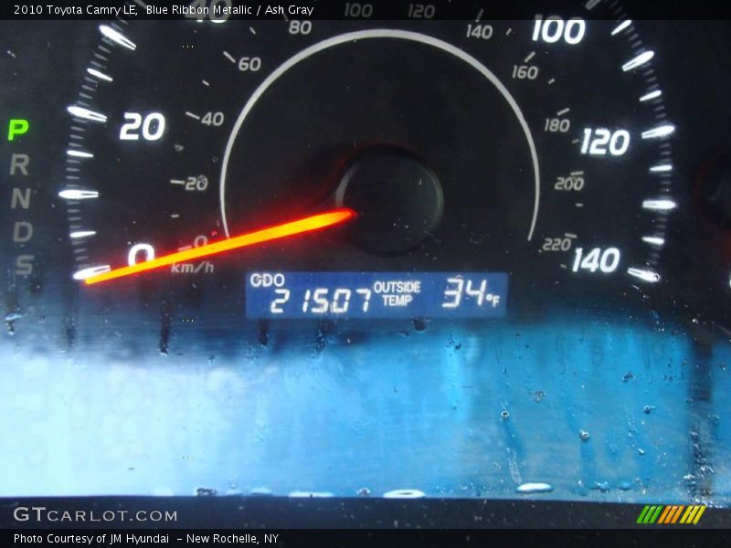Blue Ribbon Metallic / Ash Gray 2010 Toyota Camry LE