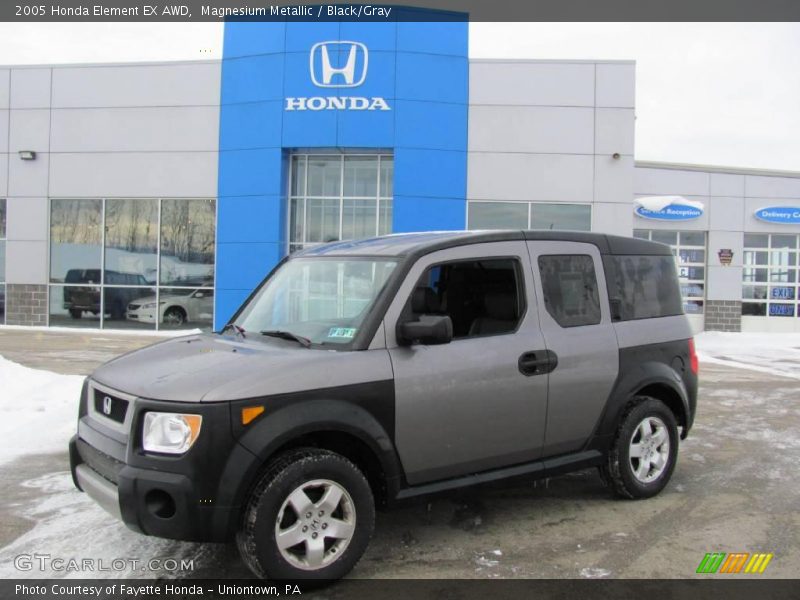 Magnesium Metallic / Black/Gray 2005 Honda Element EX AWD