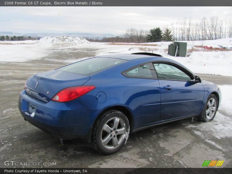 Electric Blue Metallic / Ebony 2006 Pontiac G6 GT Coupe