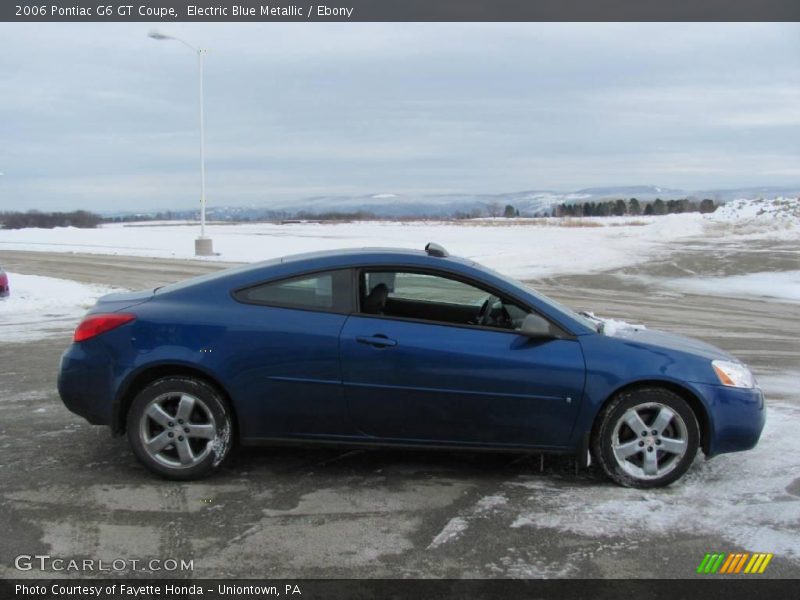 Electric Blue Metallic / Ebony 2006 Pontiac G6 GT Coupe