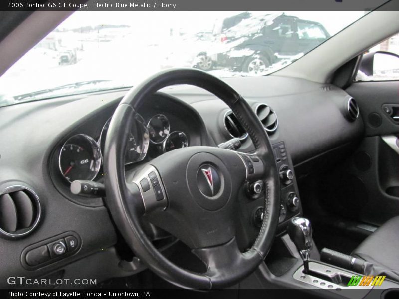 Electric Blue Metallic / Ebony 2006 Pontiac G6 GT Coupe