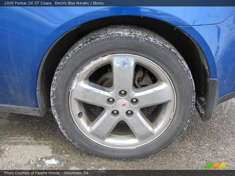 Electric Blue Metallic / Ebony 2006 Pontiac G6 GT Coupe