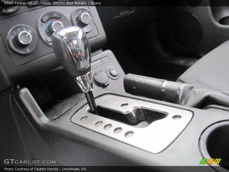 Electric Blue Metallic / Ebony 2006 Pontiac G6 GT Coupe