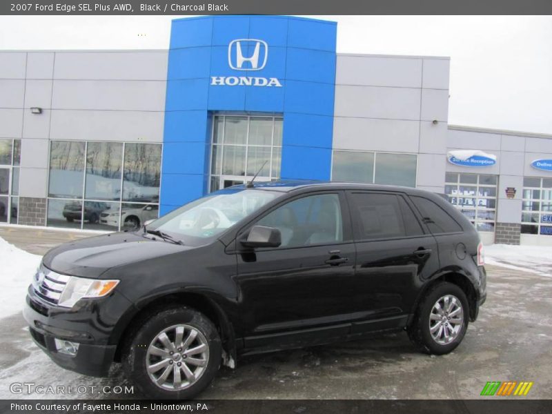 Black / Charcoal Black 2007 Ford Edge SEL Plus AWD