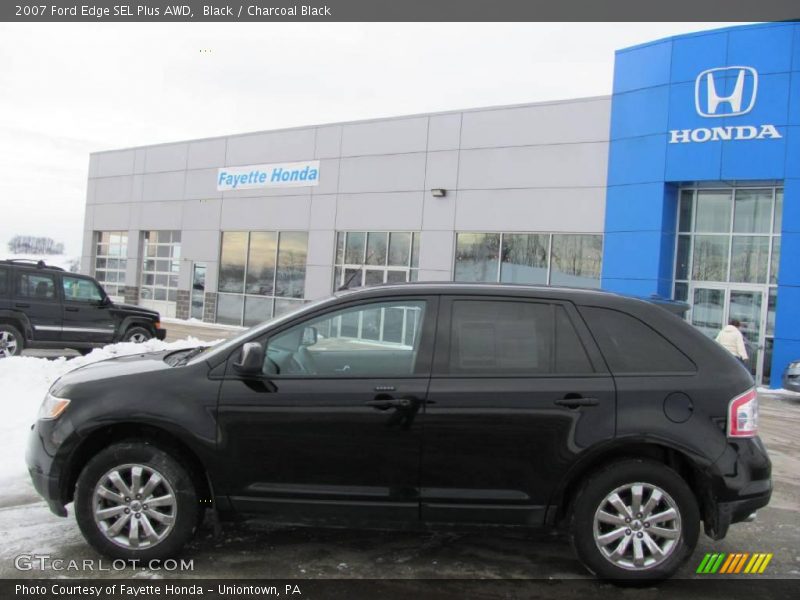 Black / Charcoal Black 2007 Ford Edge SEL Plus AWD