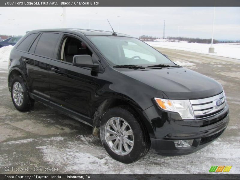 Black / Charcoal Black 2007 Ford Edge SEL Plus AWD