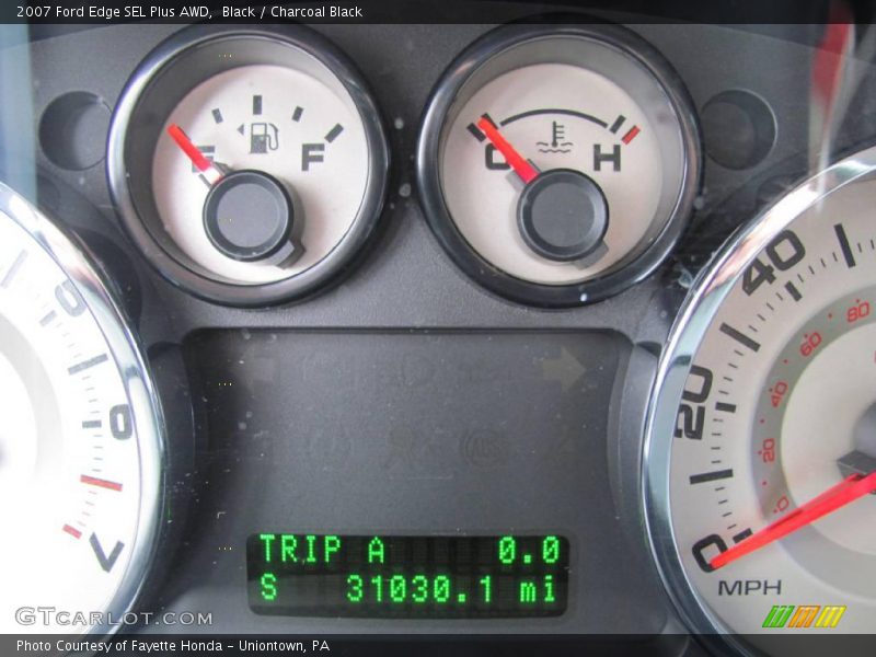 Black / Charcoal Black 2007 Ford Edge SEL Plus AWD