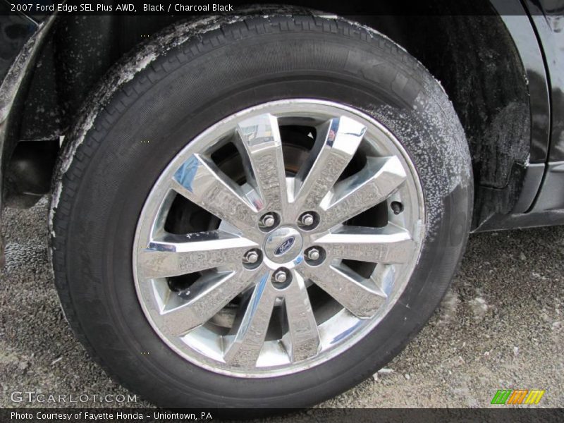 Black / Charcoal Black 2007 Ford Edge SEL Plus AWD