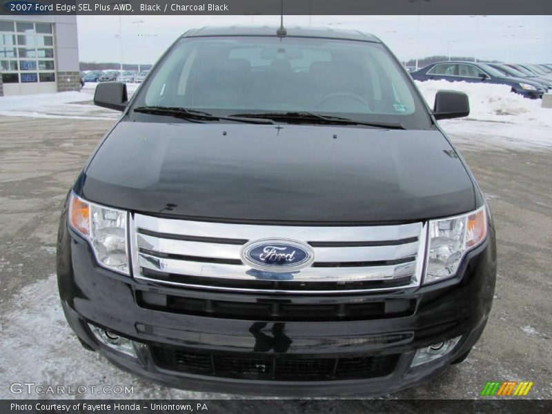 Black / Charcoal Black 2007 Ford Edge SEL Plus AWD