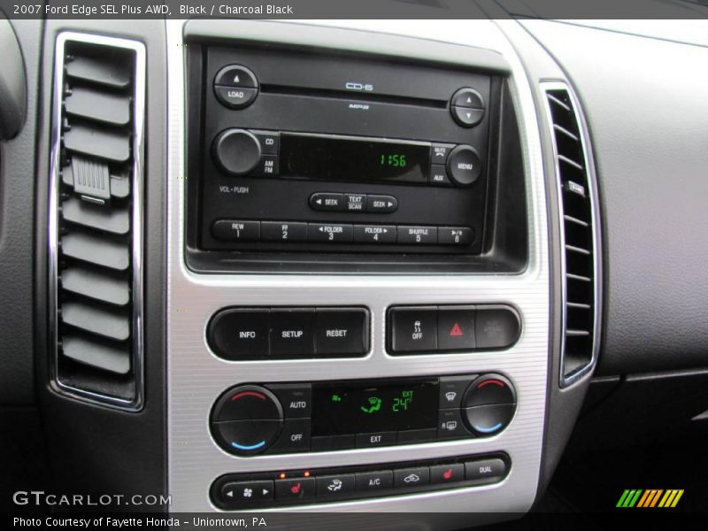 Black / Charcoal Black 2007 Ford Edge SEL Plus AWD