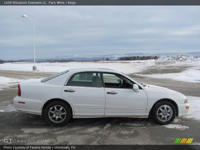 Paris White / Beige 1998 Mitsubishi Diamante LS
