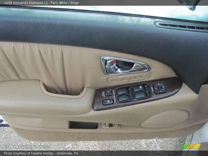 Paris White / Beige 1998 Mitsubishi Diamante LS