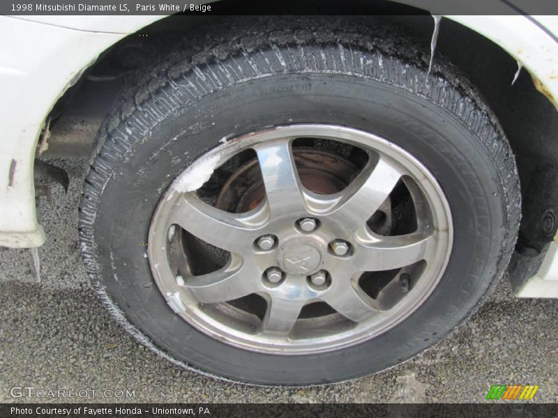 Paris White / Beige 1998 Mitsubishi Diamante LS