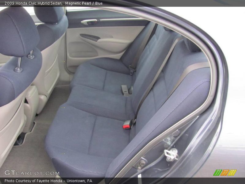 Magnetic Pearl / Blue 2009 Honda Civic Hybrid Sedan