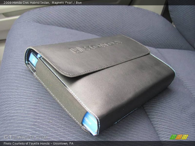 Magnetic Pearl / Blue 2009 Honda Civic Hybrid Sedan