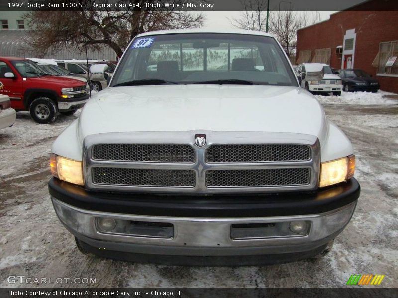 Bright White / Mist Gray 1997 Dodge Ram 1500 SLT Regular Cab 4x4