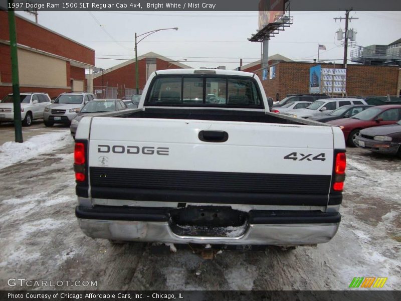 Bright White / Mist Gray 1997 Dodge Ram 1500 SLT Regular Cab 4x4
