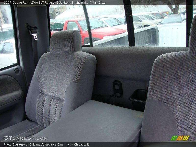 Bright White / Mist Gray 1997 Dodge Ram 1500 SLT Regular Cab 4x4