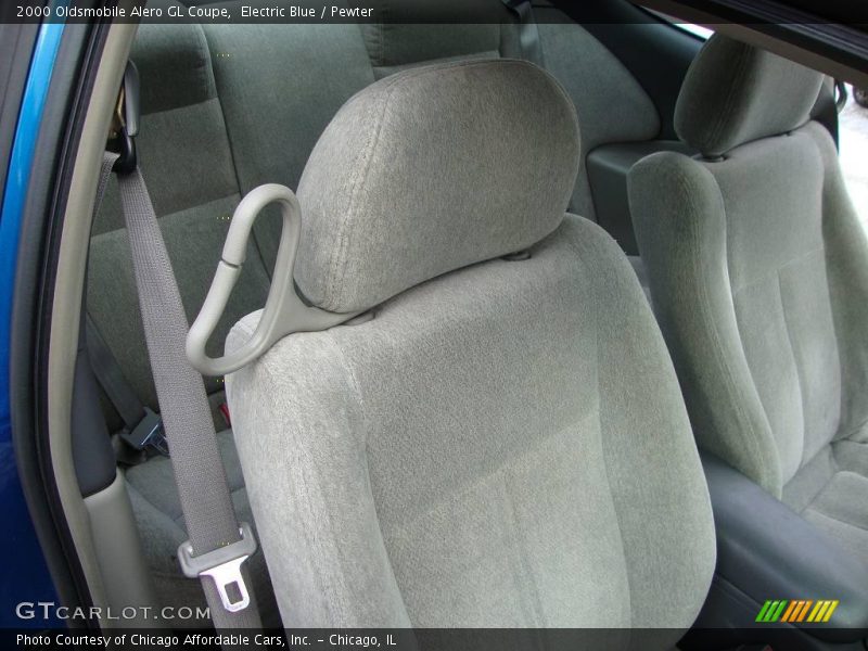 Electric Blue / Pewter 2000 Oldsmobile Alero GL Coupe