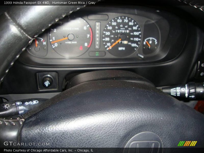 Huntsman Green Mica / Gray 1999 Honda Passport EX 4WD