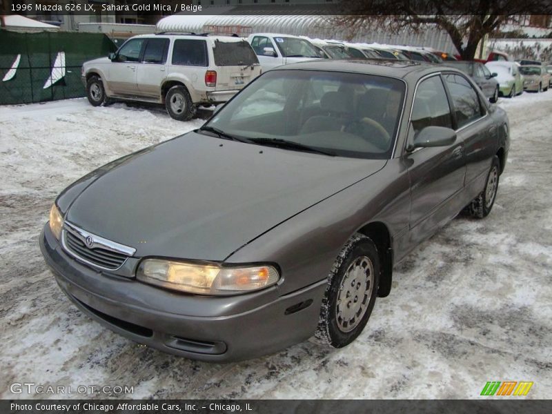 Sahara Gold Mica / Beige 1996 Mazda 626 LX