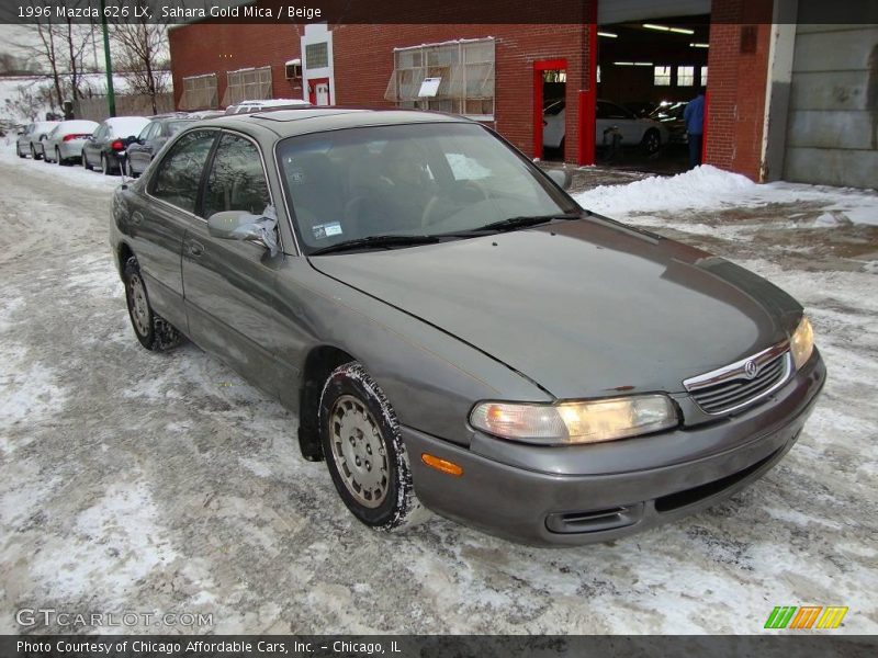 Sahara Gold Mica / Beige 1996 Mazda 626 LX