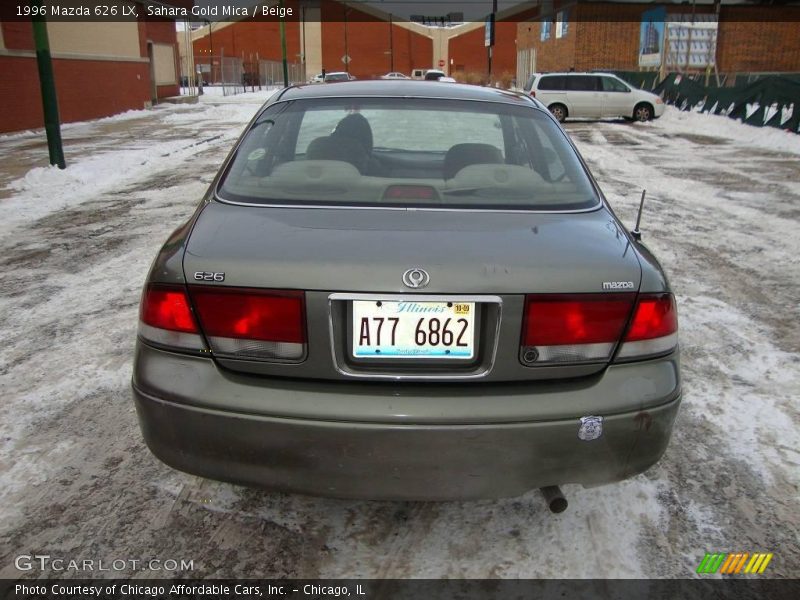 Sahara Gold Mica / Beige 1996 Mazda 626 LX