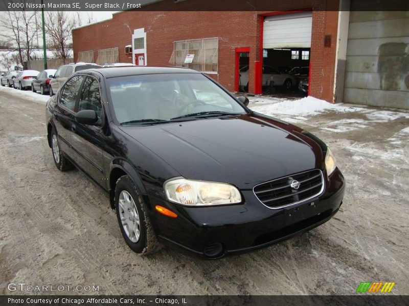 Super Black / Frost 2000 Nissan Maxima SE