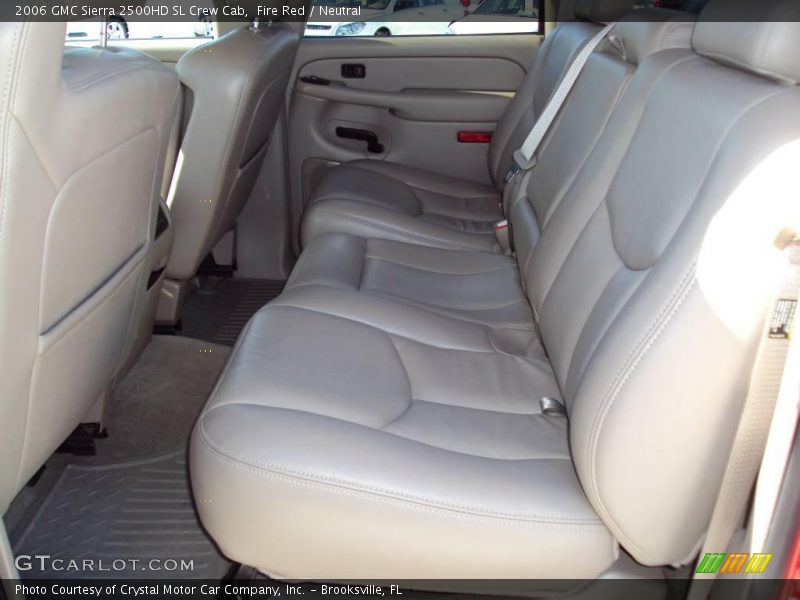 Fire Red / Neutral 2006 GMC Sierra 2500HD SL Crew Cab