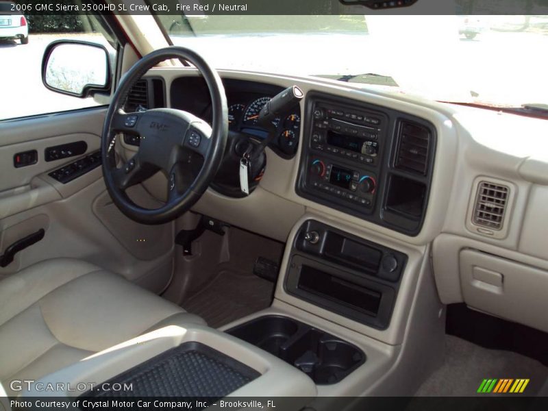 Fire Red / Neutral 2006 GMC Sierra 2500HD SL Crew Cab