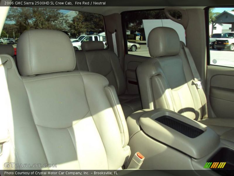 Fire Red / Neutral 2006 GMC Sierra 2500HD SL Crew Cab