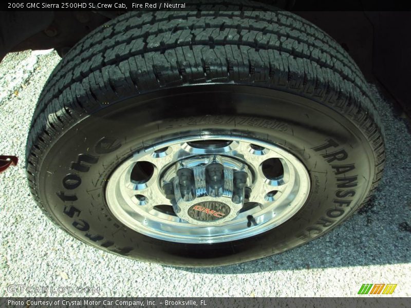Fire Red / Neutral 2006 GMC Sierra 2500HD SL Crew Cab