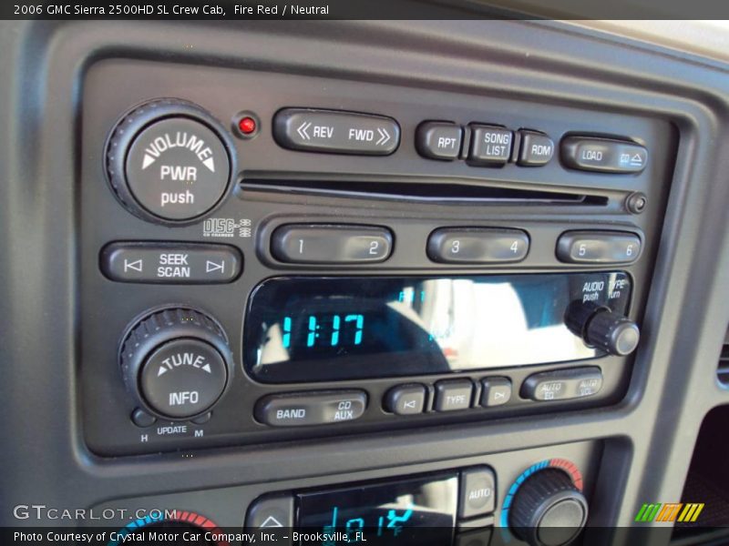 Fire Red / Neutral 2006 GMC Sierra 2500HD SL Crew Cab