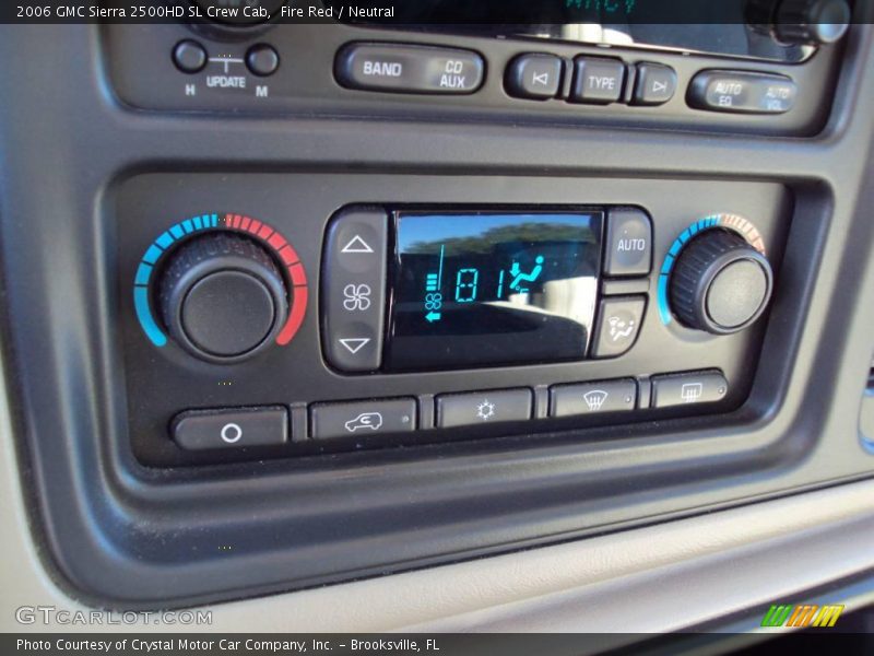 Fire Red / Neutral 2006 GMC Sierra 2500HD SL Crew Cab