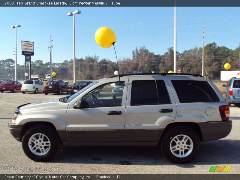 Light Pewter Metallic / Taupe 2003 Jeep Grand Cherokee Laredo