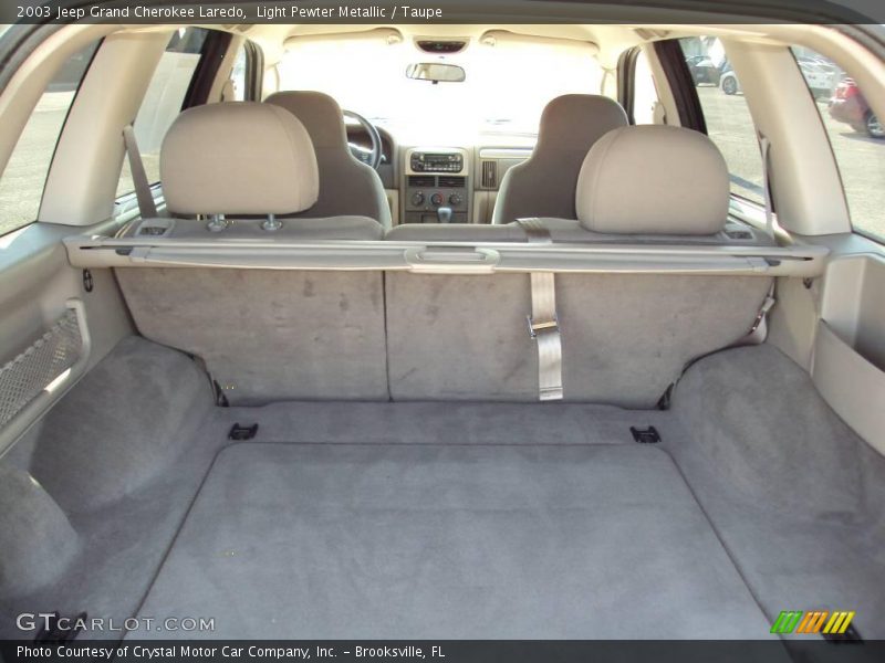 Light Pewter Metallic / Taupe 2003 Jeep Grand Cherokee Laredo