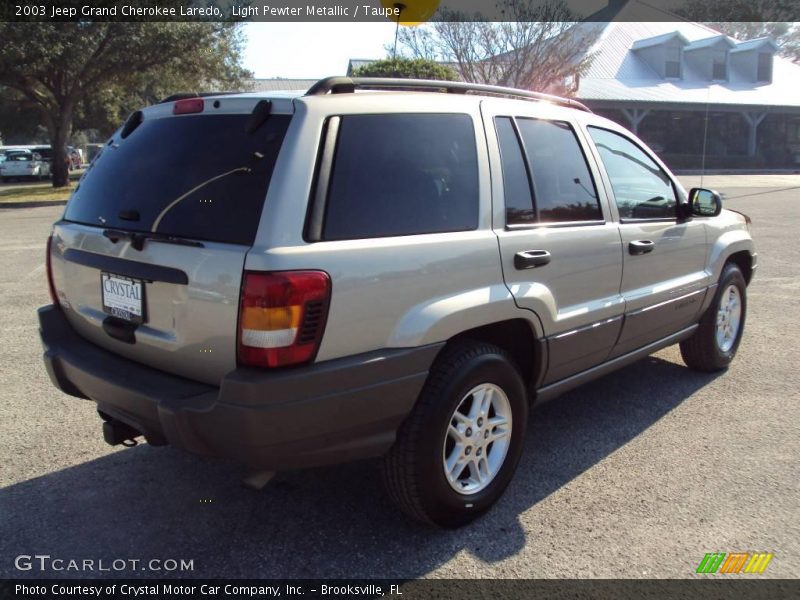 Light Pewter Metallic / Taupe 2003 Jeep Grand Cherokee Laredo