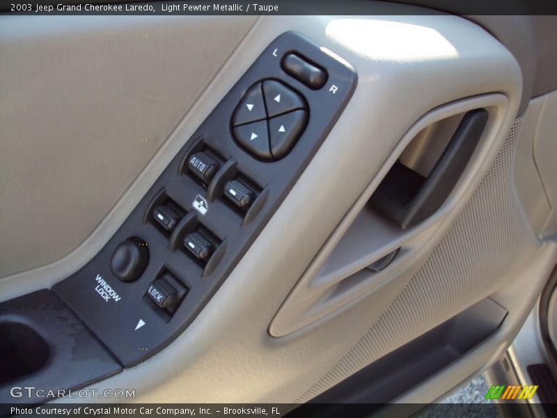 Light Pewter Metallic / Taupe 2003 Jeep Grand Cherokee Laredo