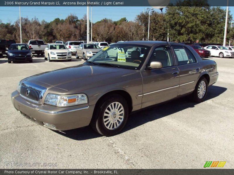 Arizona Beige Metallic / Light Camel 2006 Mercury Grand Marquis LS