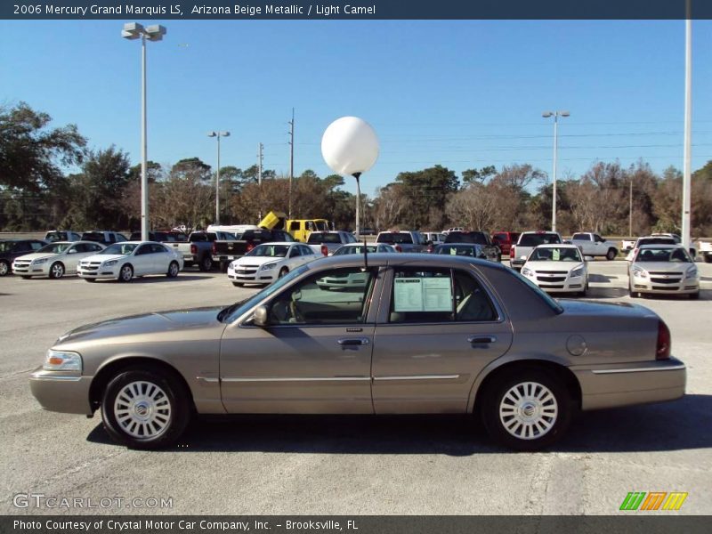 Arizona Beige Metallic / Light Camel 2006 Mercury Grand Marquis LS