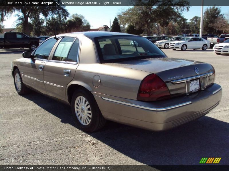 Arizona Beige Metallic / Light Camel 2006 Mercury Grand Marquis LS