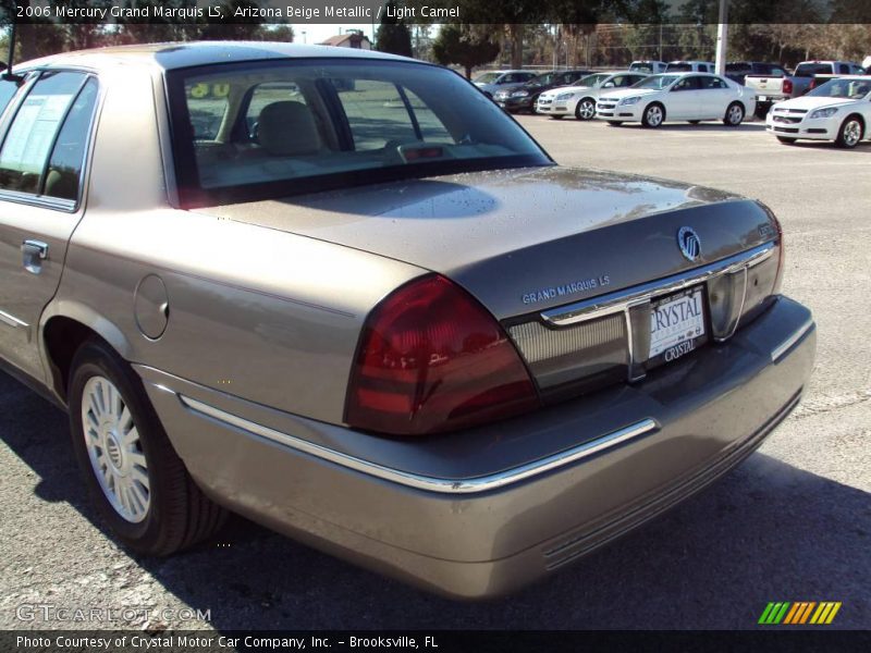 Arizona Beige Metallic / Light Camel 2006 Mercury Grand Marquis LS