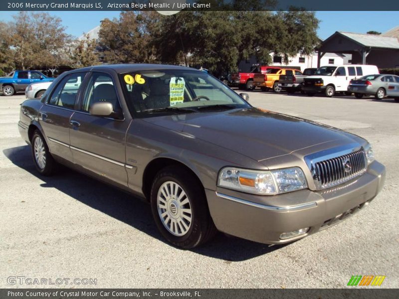 Arizona Beige Metallic / Light Camel 2006 Mercury Grand Marquis LS