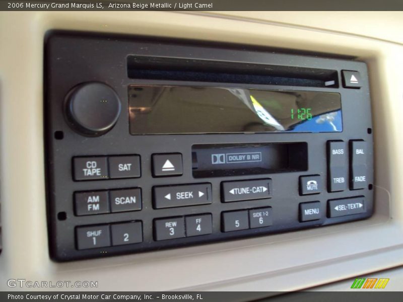 Arizona Beige Metallic / Light Camel 2006 Mercury Grand Marquis LS