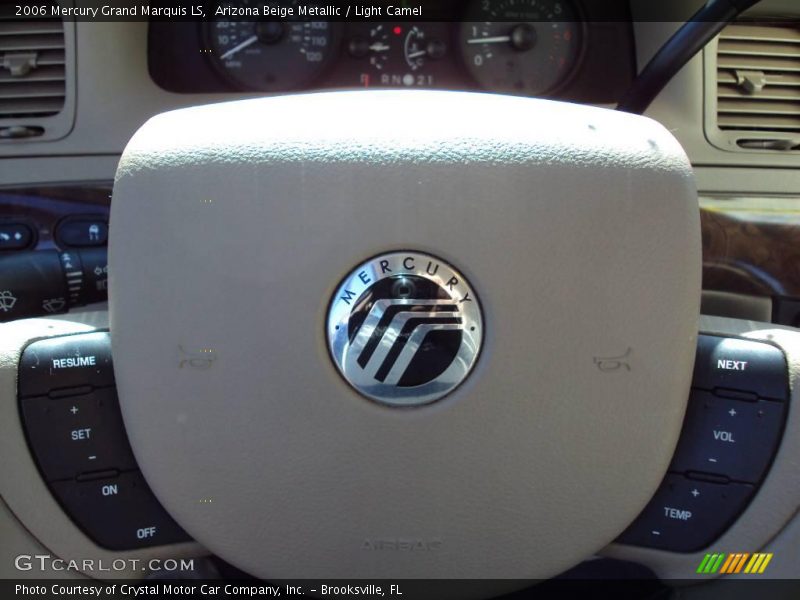 Arizona Beige Metallic / Light Camel 2006 Mercury Grand Marquis LS
