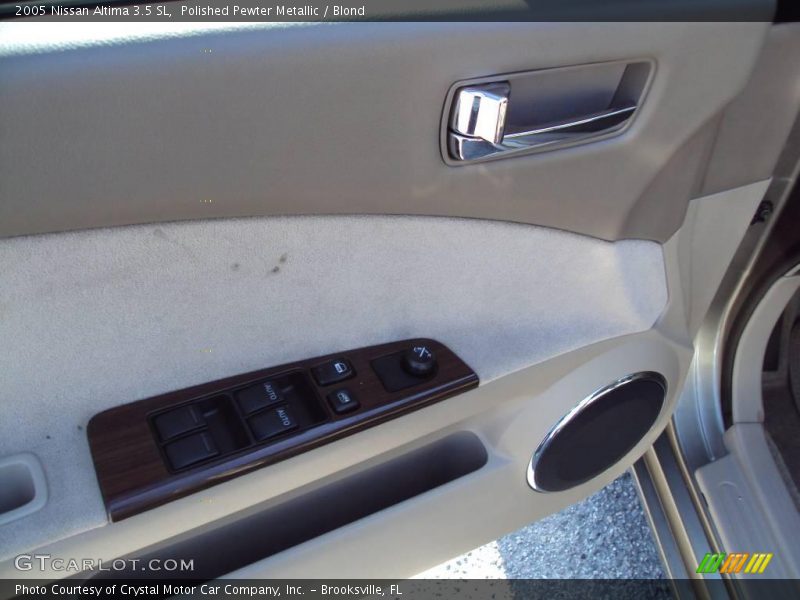 Polished Pewter Metallic / Blond 2005 Nissan Altima 3.5 SL