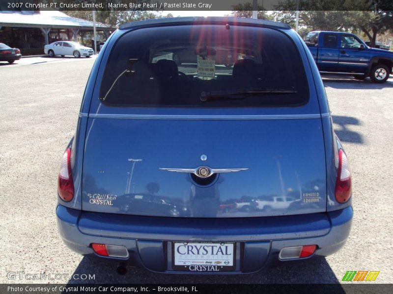 Marine Blue Pearl / Pastel Slate Gray 2007 Chrysler PT Cruiser Limited